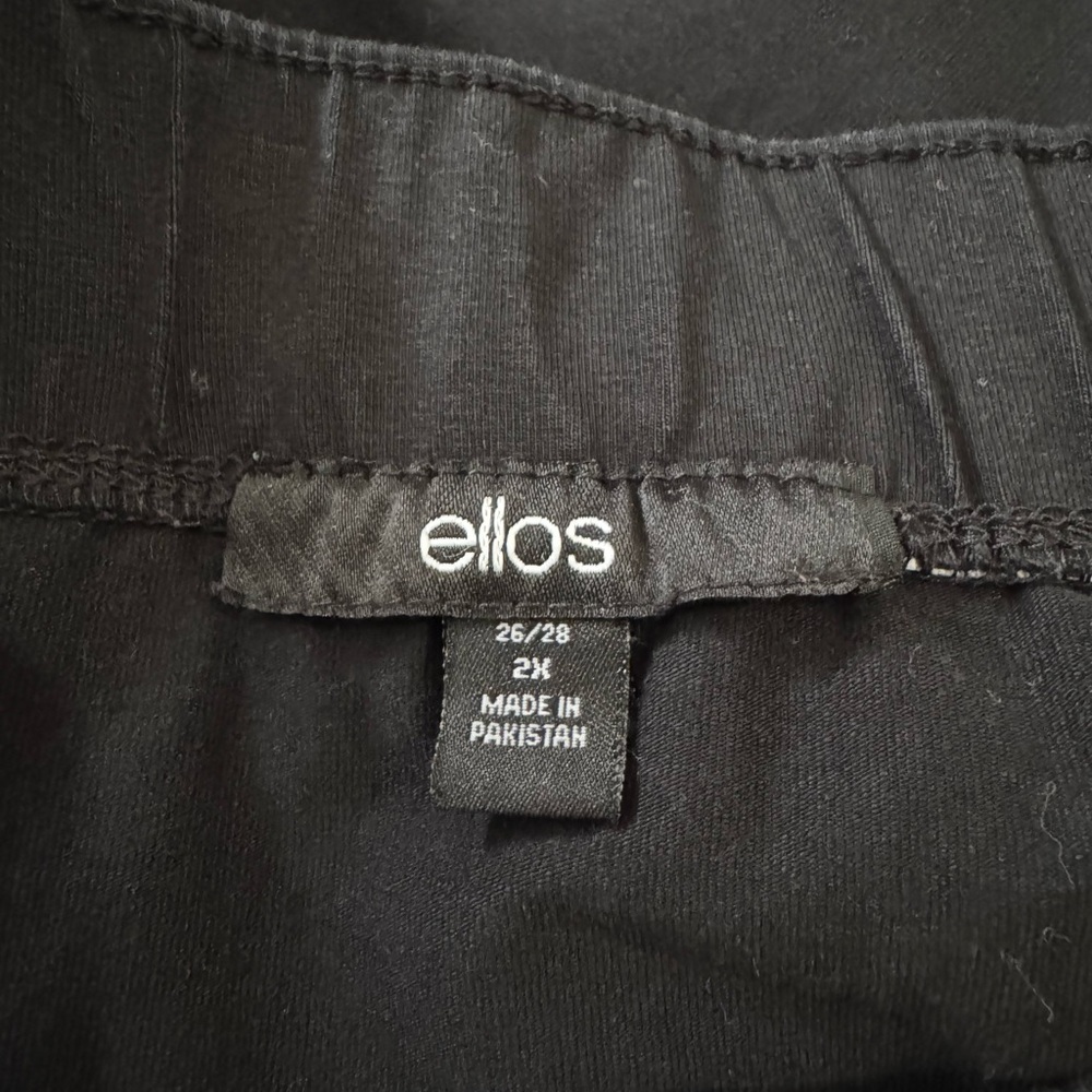 Ellos Black Midi Pencil Skirt for Work - Picture 2 of 2